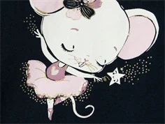 Name It dark sapphire mouse sweatshirt